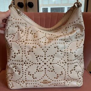 EUC studded Coach shoulder bag